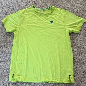 Rabbit Men's Small Race Pace Tee SS Lime Green
